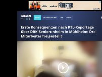 Bild zum Artikel: Erste Konsequenzen nach RTL-Reportage über DRK-Seniorenheim in Mühlheim: Drei Mitarbeiter freigestellt