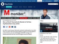 Bild zum Artikel: Pressemeldung vom 16.11.2017: War es Mord? Dramatische Wende im Fall des Asylbewerbers Oury Jalloh