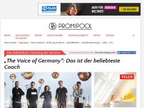 Bild zum Artikel: „The Voice of Germany“: Das ist der beliebteste Coach
