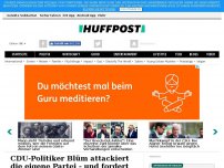 Bild zum Artikel: CDU-Politiker Blüm attackiert die eigene Partei - und fordert den unbeschränkten Familiennachzug