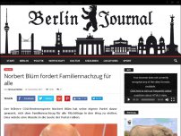 Bild zum Artikel: Norbert Blüm fordert Familiennachzug für alle