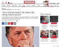 Bild zum Artikel: 'Herr Schröcksnadel, Sie haben das einzig Falsche getan!'