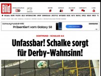 Bild zum Artikel: Dortmund - Schalke 4:4 - Unfassbar! Schalke sorgt für Derby-Wahnsinn!