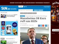 Bild zum Artikel: Minderjährige kriminelle Flüchtlinge: Mannheims OB Kurz ruft um Hilfe