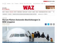 Bild zum Artikel: Flüchtlinge: Piloten stoppten Dutzende Abschiebungen in NRW