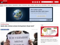 Bild zum Artikel: Familiennachzug - Geht die Union einen brisanten Deal ein?