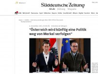 Bild zum Artikel: 'Österreich wird künftig eine Politik weg von Merkel verfolgen'