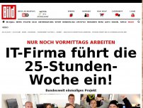 Bild zum Artikel: 25-Stunden-Woche! - Wir sind „Kurzzeitarbeiter“ mit vollem Lohn und Urlaub!