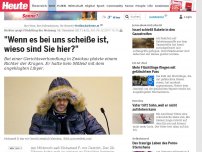 Bild zum Artikel: Richter geigt Flüchtling die Meinung: 'Wenn es bei uns scheiße ist, wieso sind Sie hier?'