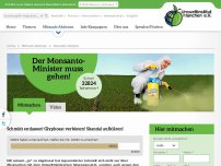 Bild zum Artikel: Der Monsanto-Minister muss gehen!