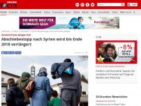 Bild zum Artikel: Innenminister einigen sich  - Abschiebestopp nach Syrien wird bis Ende 2018 verlängert