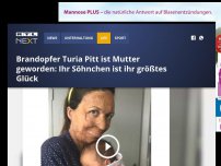 Bild zum Artikel: Brandopfer Turia Pitt ist Mutter geworden: Ihr Söhnchen ist ihr größtes Glück