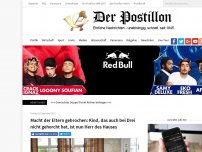 Bild zum Artikel: Macht der Eltern gebrochen: Kind, das auch bei Drei nicht gehorcht hat, ist nun Herr des Hauses