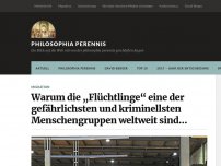 Bild zum Artikel: Warum die „Flüchtlinge“ eine der gefährlichsten und kriminellsten Menschengruppen weltweit sind…