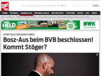Bild zum Artikel: SPORT BILD-Informationen | Trainer-Aus beschlossen: BVB trennt sich von Bosz!