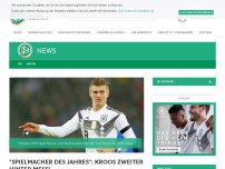 Bild zum Artikel: 'Spielmacher des Jahres': Kroos Zweiter hinter Messi