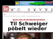 Bild zum Artikel: Nach Sieg vor Gericht - Til Schweiger pöbelt wieder auf Facebook