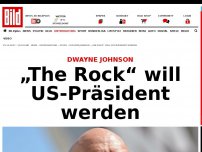Bild zum Artikel: „The Rock“ macht’s 2020 - Dwayne Johnson will US-Präsident werden