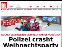 Bild zum Artikel: Großaufgebot im Einsatz - Polizei crasht Hells Angels-Party