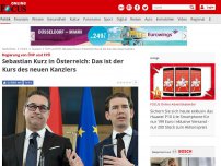 Bild zum Artikel: Regierung von ÖVP und FPÖ - Sebastian Kurz in Österreich: Das ist der Kurs des neuen Kanzlers
