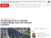 Bild zum Artikel: 23-jährige Frau an der Drahtbrücke in Kassel vergewaltigt
