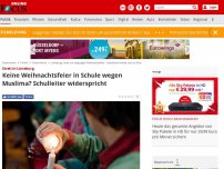 Bild zum Artikel: Streit in Lüneburg - Keine Weihnachtsfeier wegen Muslima: Flut von Hassmails und Drohungen gegen Schule