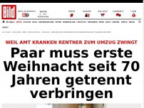 Bild zum Artikel: Rentner muss umziehen - Weihnachten getrennt – das erste Mal seit 70 Jahren!