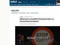 Bild zum Artikel: Dänemark verschärft Grenzkontrollen zu Deutschland drastisch