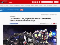 Bild zum Artikel: Klettenberg - „Grauenvoll!“: Als Junge (6) bei Horror-Unfall stirbt, zücken Autofahrer ihre Handys