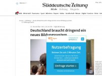 Bild zum Artikel: Deutschland braucht dringend ein neues Bildungssystem