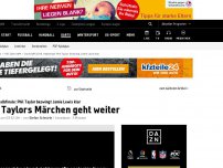 Bild zum Artikel: WM-Märchen geht weiter! Taylor im Vollgas-Modus ins Finale