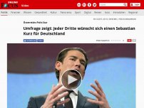 Bild zum Artikel: Österreichs Polit-Star  - Umfrage zeigt: Jeder Dritte wünscht sich einen Sebastian Kurz für Deutschland