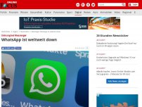 Bild zum Artikel: Störung bei Messenger - WhatsApp ist weltweit down