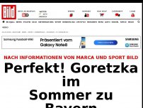 Bild zum Artikel: Laut Marca und SPORT BILD - Perfekt! Goretzka im Sommer zu Bayern