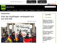 Bild zum Artikel: Zahl der Asylklagen verdoppelt sich auf 200.000