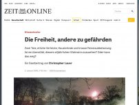 Bild zum Artikel: Silvesterknaller: Die Freiheit, andere zu gefährden