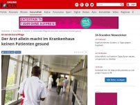 Bild zum Artikel: Unterschätzte Pflege - Der Arzt allein macht im Krankenhaus keinen Patienten gesund