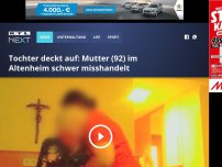 Bild zum Artikel: Tochter deckt auf: Mutter (92) im Altenheim schwer misshandelt