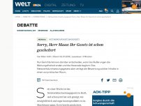 Bild zum Artikel: Sorry, Herr Maas: Ihr Gesetz ist schon gescheitert