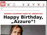 Bild zum Artikel: Adriano Celentano wird 80 - Happy Birthday, „Azzuro“!