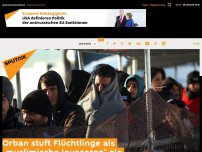 Bild zum Artikel: Orbán stuft Flüchtlinge als „muslimische Invasoren“ ein