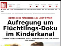 Bild zum Artikel: Deutsche liebt Syrer - Aufregung um Flüchtlings- Doku im Kinderkanal