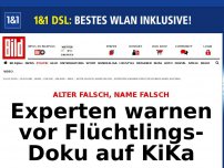 Bild zum Artikel: Alter falsch, Name falsch - Experten warnen vor Flüchtlings-Doku auf KiKa