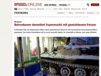 Bild zum Artikel: Russland: Betrunkener demoliert Supermarkt mit gestohlenem Panzer