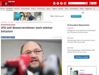 Bild zum Artikel: Parteien streiten über Steuerpolitik - Nichts kapiert? SPD will Millionen Steuerzahler offenbar noch stärker belasten