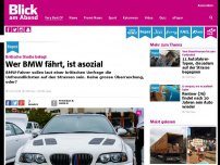 Bild zum Artikel: Britische Studie belegt: Wer BMW fährt, ist asozial