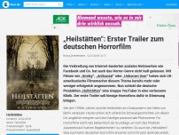 Bild zum Artikel: „Heilstätten“: Erster Trailer zum deutschen Horrorfilm