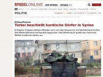 Bild zum Artikel: Militäroffensive: Türkei beschießt kurdische Dörfer in Syrien