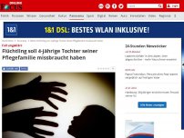 Bild zum Artikel: Fall ungeklärt - Flüchtling soll 4-jährige Tochter seiner Pflegefamilie missbraucht haben