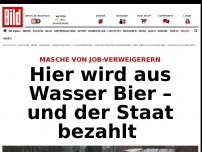 Bild zum Artikel: Seltsame Masche - Hier wird aus Wasser Bier – und der Staat bezahlt 